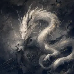 경진일주 흰 용