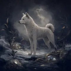 경술일주 흰 개