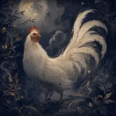 신유일주 흰 닭
